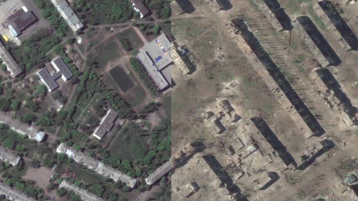 Les images choquantes de la guerre russe en Ukraine