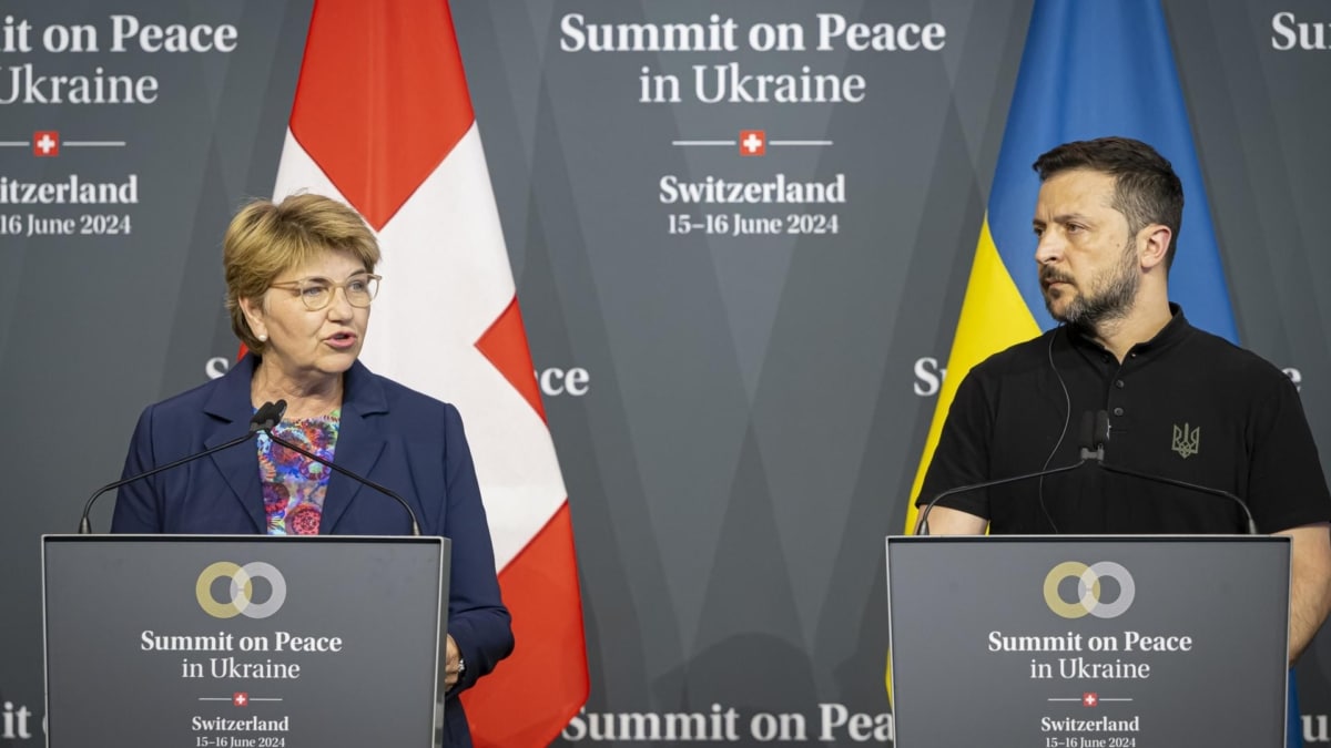 Le sommet de la paix en Ukraine se termine avec 13 pays sans signature de la déclaration commune