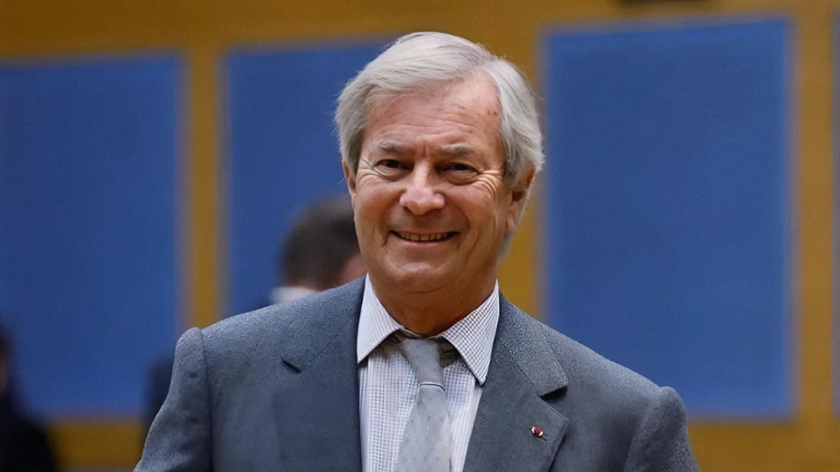 Vincent Bolloré, le magnat des médias avec Prisa partage qui encourage la France la plus ultra ultra
