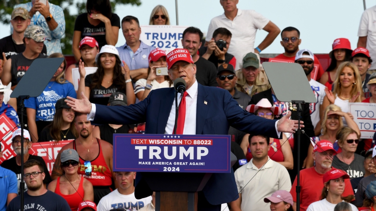 Trump affirme avoir expulsé Biden de la course à la présidentielle