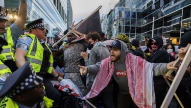 La frontière floue entre Harris et Trump à Gaza