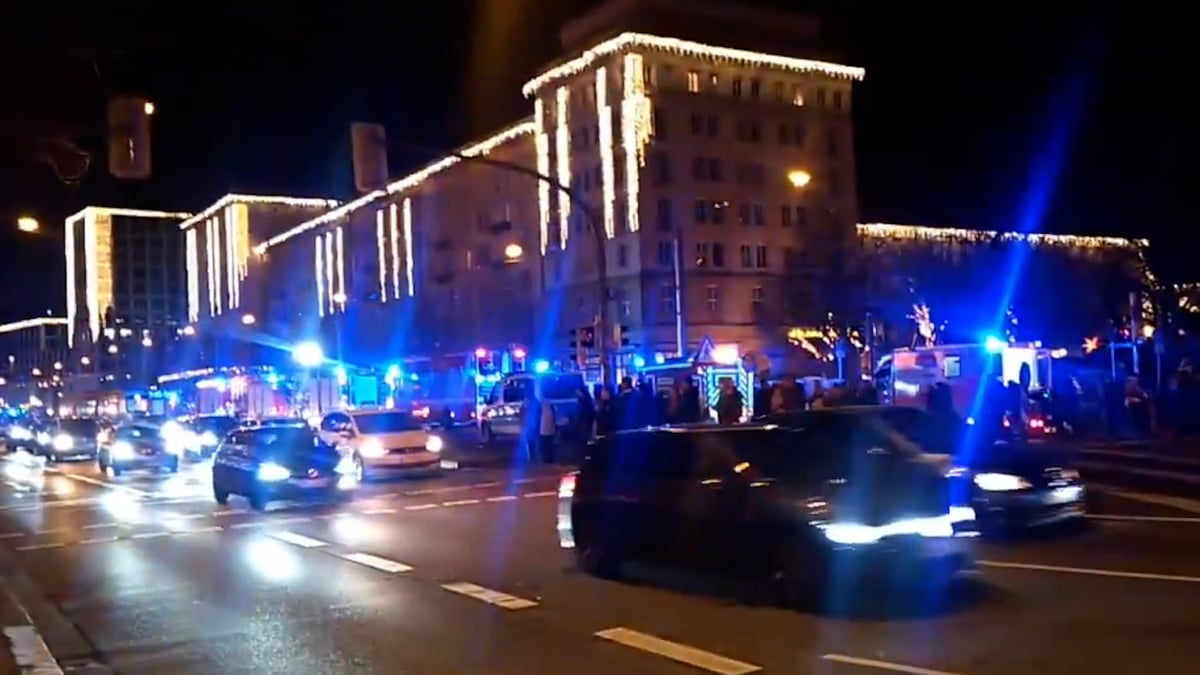 Au moins un mort et 60 blessés dans un accident de voiture massif sur un marché de Noël en Allemagne