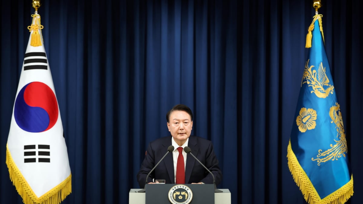 Le président de la Corée du Sud réalise un coup d'État