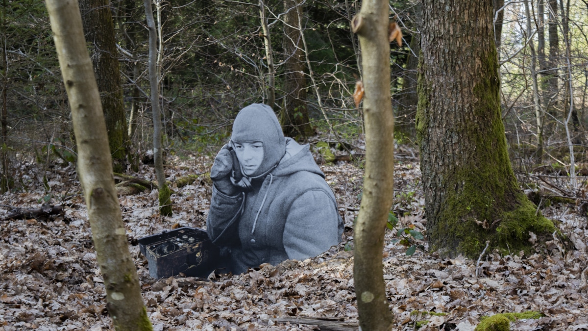 Itinéraire à travers la dernière grande offensive d'Hitler