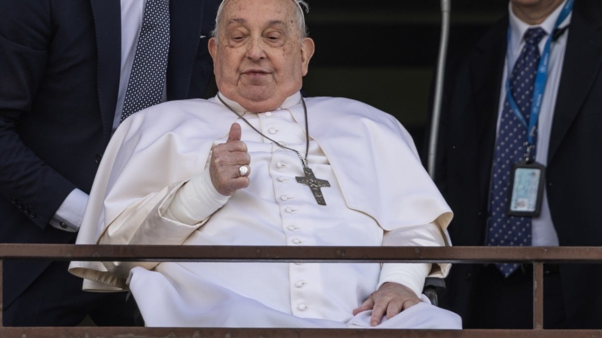 Le pape François réapparaît et demande le feu élevé à Gaza et en Ukraine