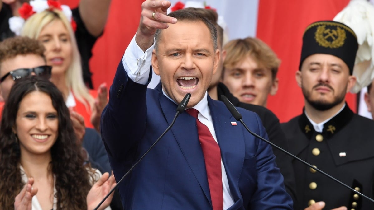 Le candidat populiste polonais en difficulté