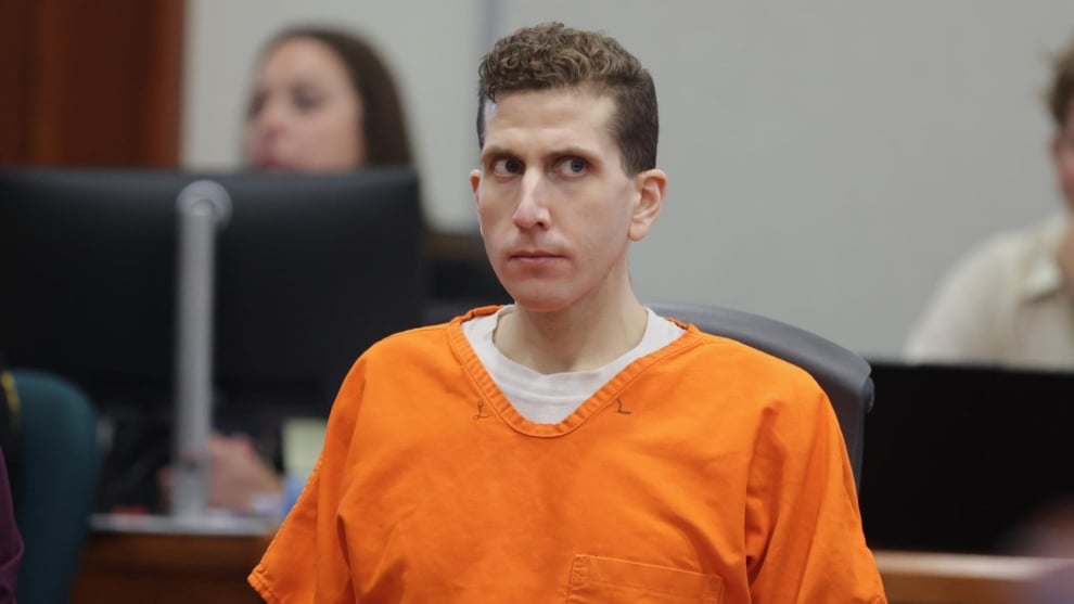 Bryan Kohberger a comparu devant le tribunal lors de son audience de peine, en Idaho, États-Unis.