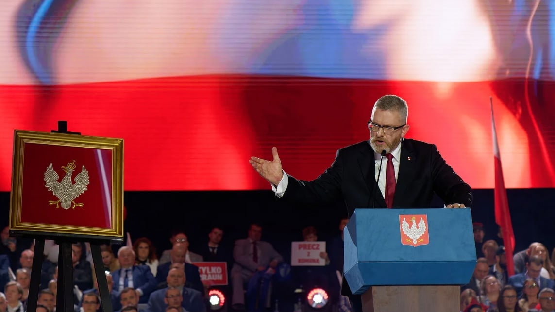 Grzegorz Braun, le déni qui fascine un million de poteaux