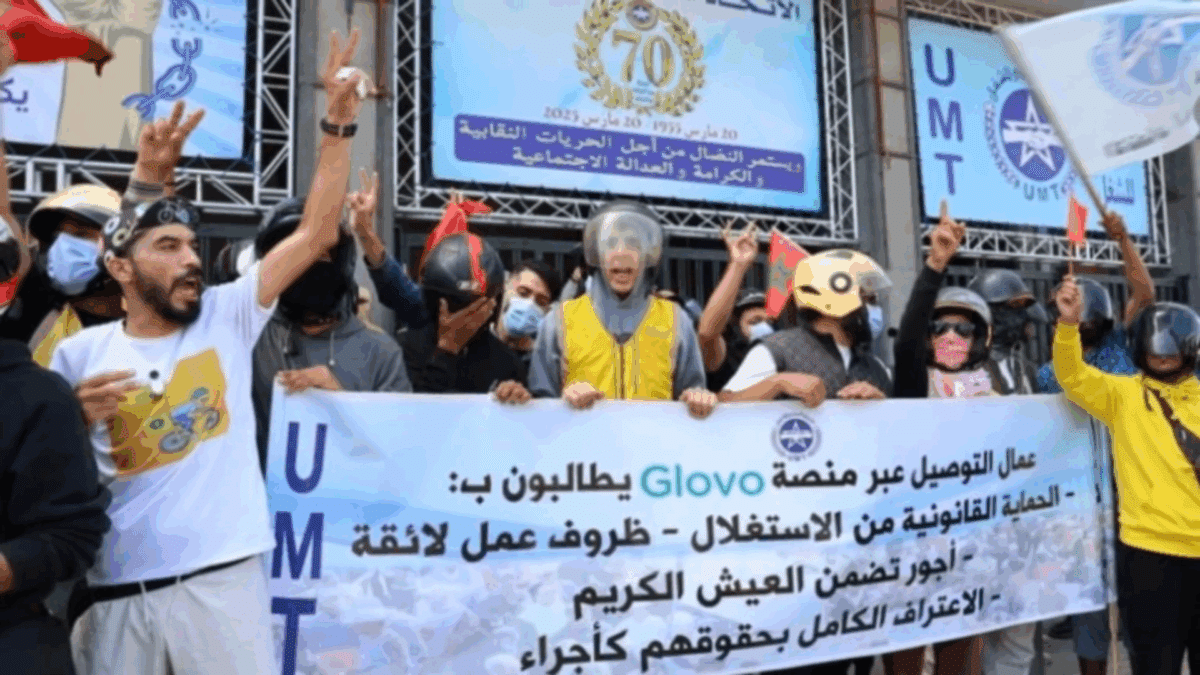 Maroc, guerre contre Glovo pour la carte du Sahara