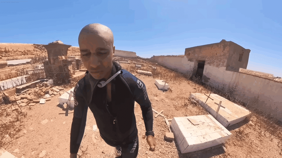 Le marocain YouTuber arrive à Chafarinas sans être détecté par l'Espagne
