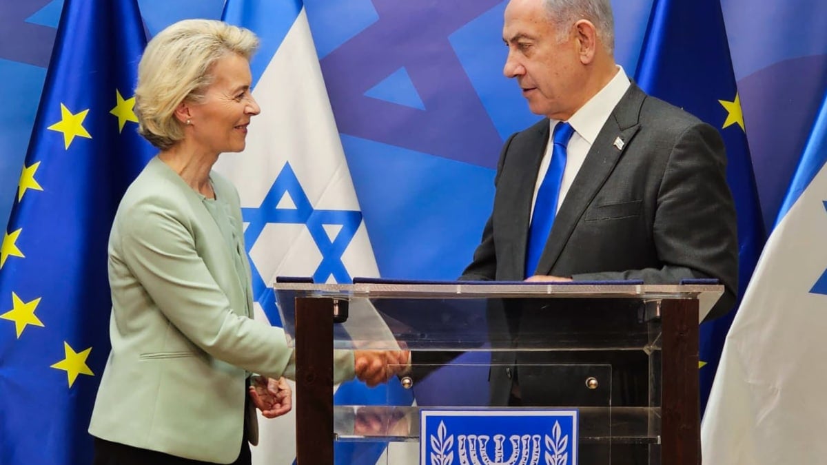 Von der Leyen annonce la suspension de l'accord commercial de l'UE-Israël