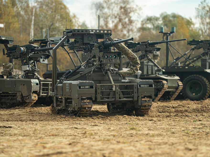 Gamme de véhicules sans pilote de DevDroid.