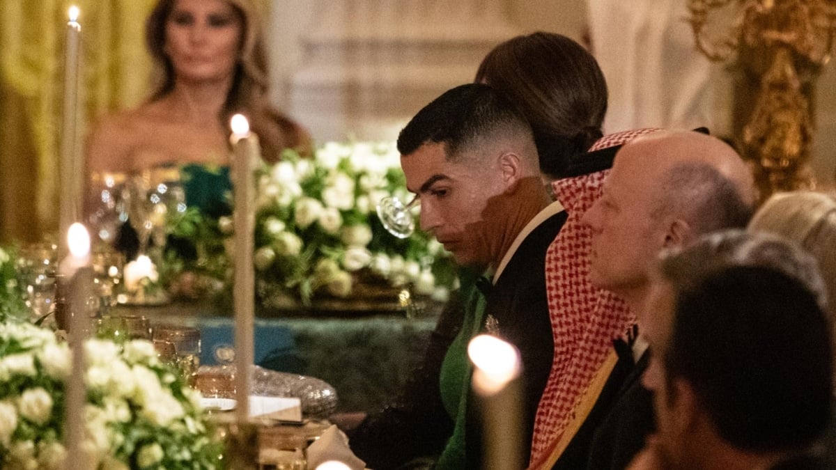 Cristiano Ronaldo, l'invité star des Saoudiens au dîner de Trump