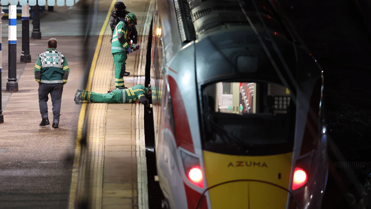 La police antiterroriste enquête sur des attaques massives au couteau dans un train de Londres