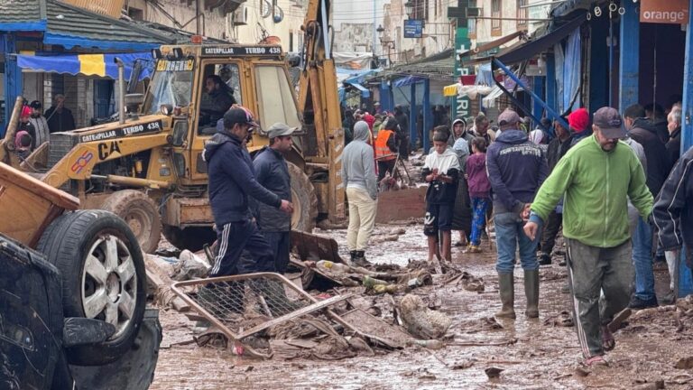 Au moins 35 morts à cause de pluies torrentielles au Maroc