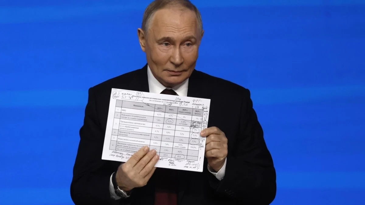 Poutine à l'offensive contre l'Europe suite au gel des avoirs russes