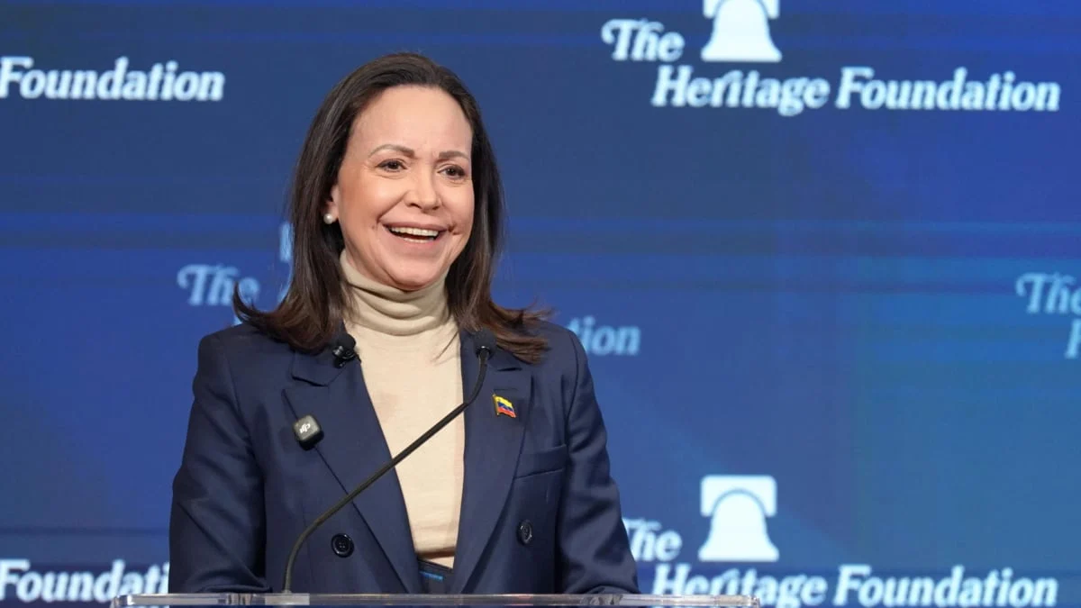 Machado afirma que Delcy Rodríguez no representa al pueblo venezolano y confía en una