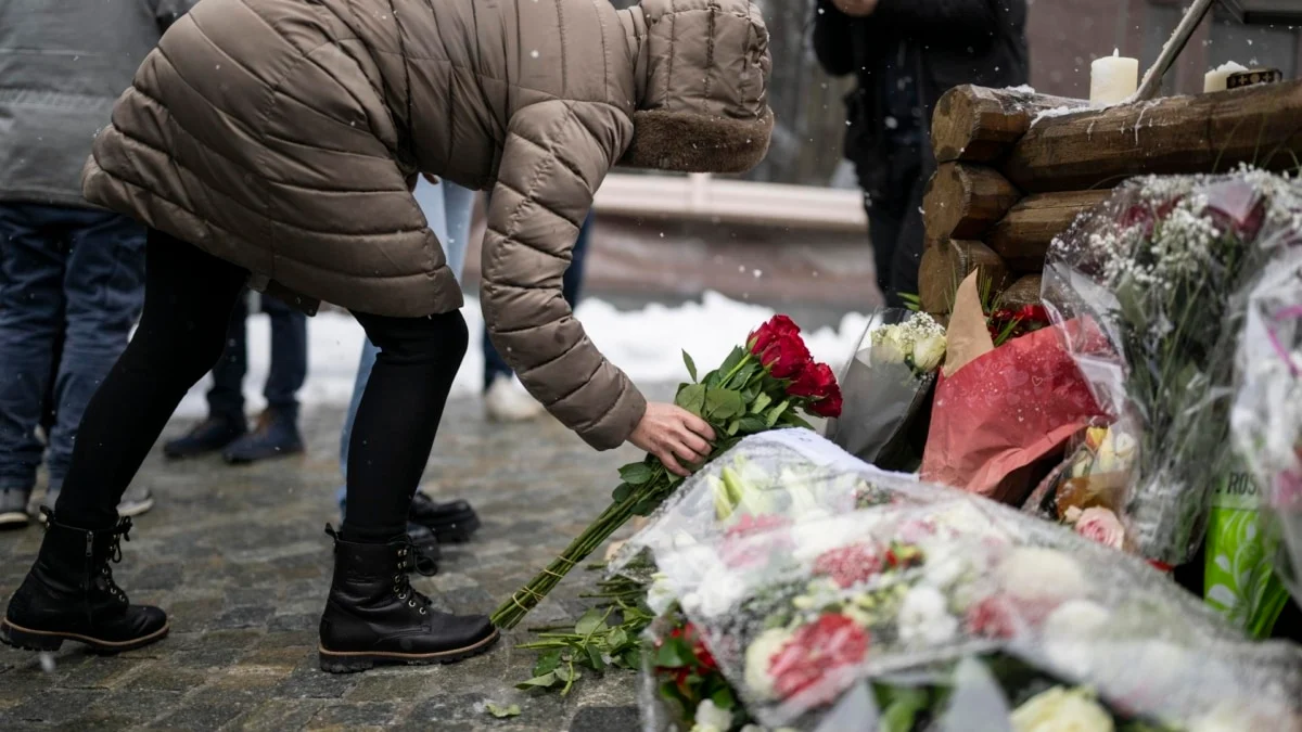 Homenaje a las víctimas del incendio de Crans Montana (Suiza)