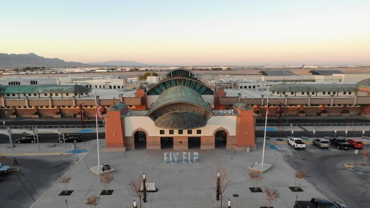 Terminal del Aeropuerto de El Paso, en Texas.