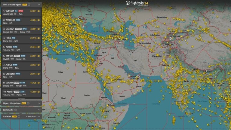 La réponse iranienne contre les cibles américaines dans le golfe Persique met l’aviation mondiale sous contrôle