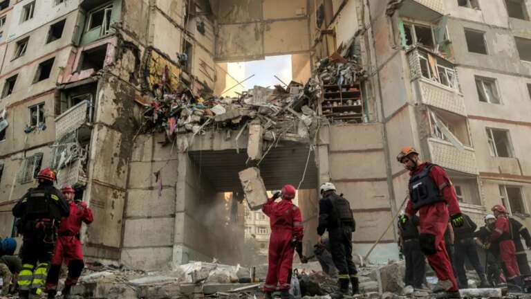 Quatre ans depuis l'invasion russe de l'Ukraine, en images