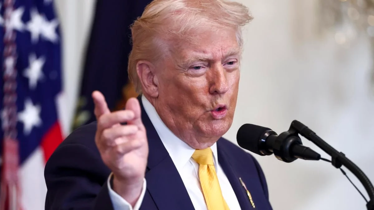 Donald Trump, presidente de Estados Unidos, entre la Junta de Paz y el ataque a Irán.