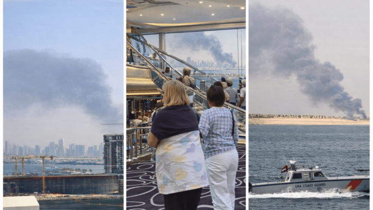 L'angoisse de certains Espagnols coincés sur un bateau de croisière à Dubaï sous la pluie de missiles : « Personne ne nous donne de solution »