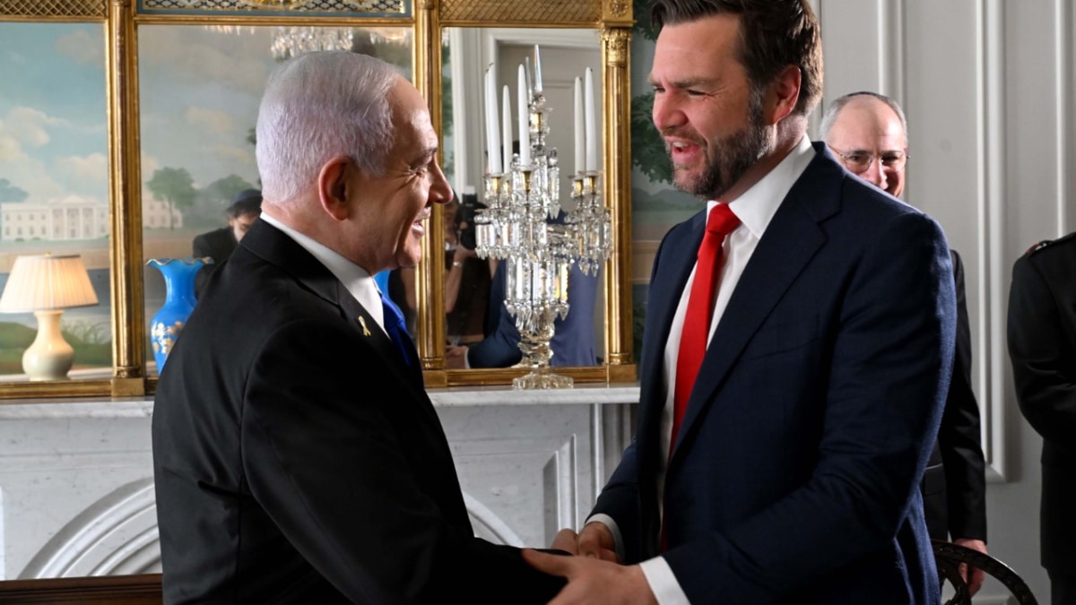 El vicepresidente JD Vance telefonea a Netanyahu para abordar un acuerdo que ponga fin a la guerra con Irán