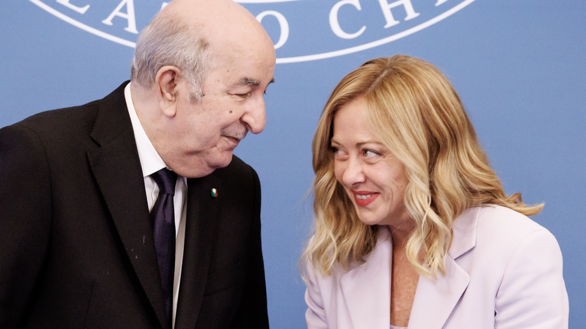 Meloni viaja a Argelia para afianzar la alianza que nació al calor de la crisis con España