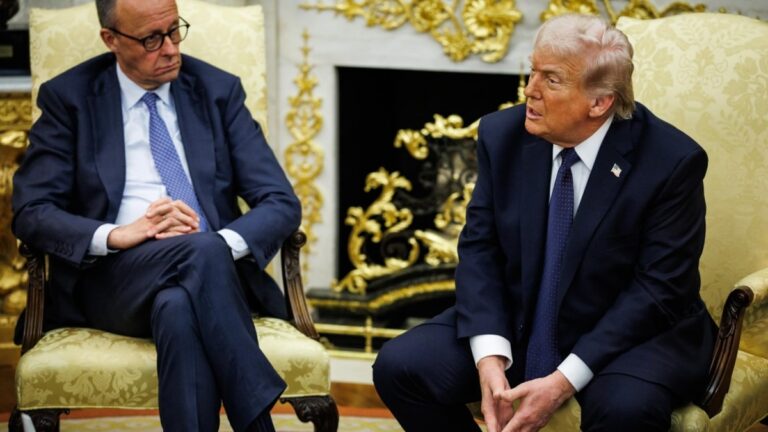 Merz laisse Sánchez seul dans sa bataille contre Trump