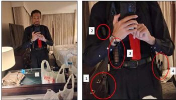 Cole Allen a pris un selfie armé avant la tentative d'attaque