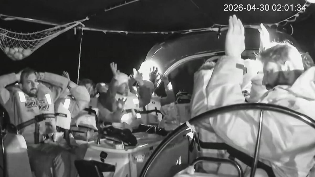 La Flotilla Global Sumud reporta ocho barcos interceptados por las fuerzas israelíes.