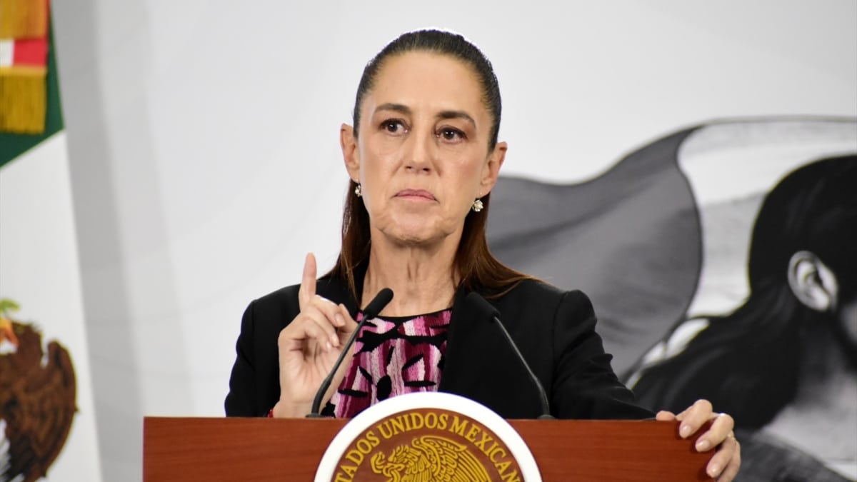 La presidenta mexicana, Claudia Sheinbaum