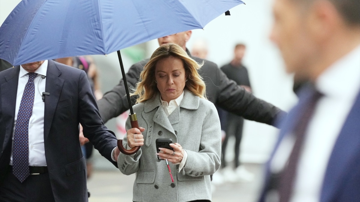 La primera ministra italiana, Giorgia Meloni