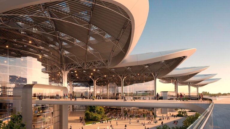 Port Polska, un méga-aéroport européen, avec le label espagnol