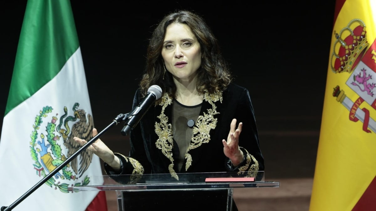 Isabel Díaz Ayuso en México.