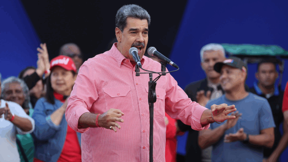 Nicolas Maduro dans une image d'archive