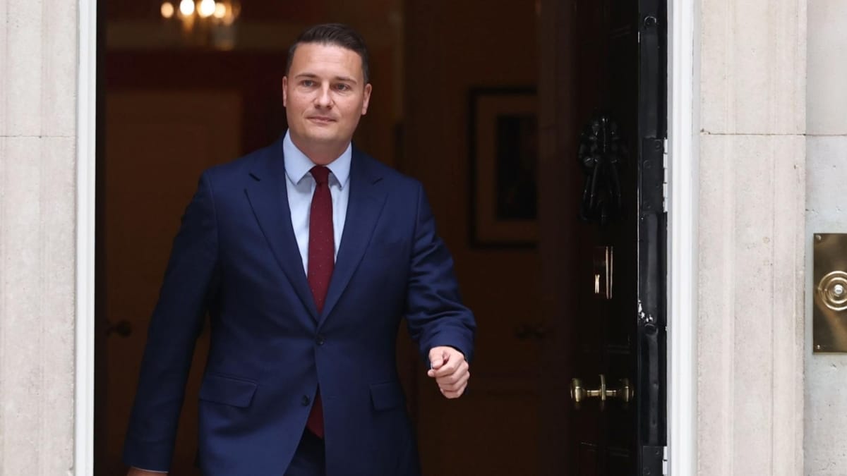 Wes Streeting, ministro de Sanidad británico