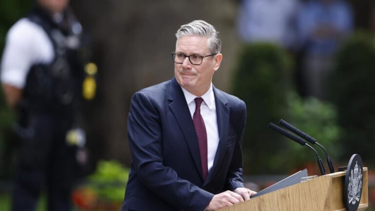Le Premier ministre britannique Keir Starmer démissionne