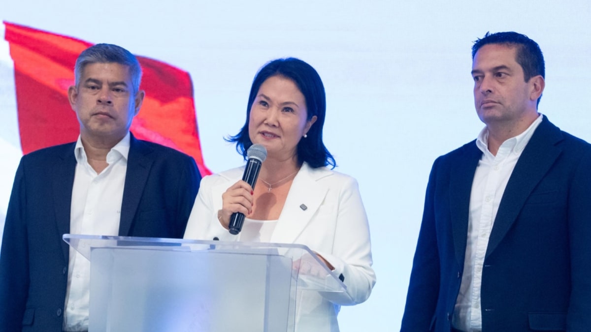 Fujimori se encamina por cuarta vez a una segunda vuelta en Perú.