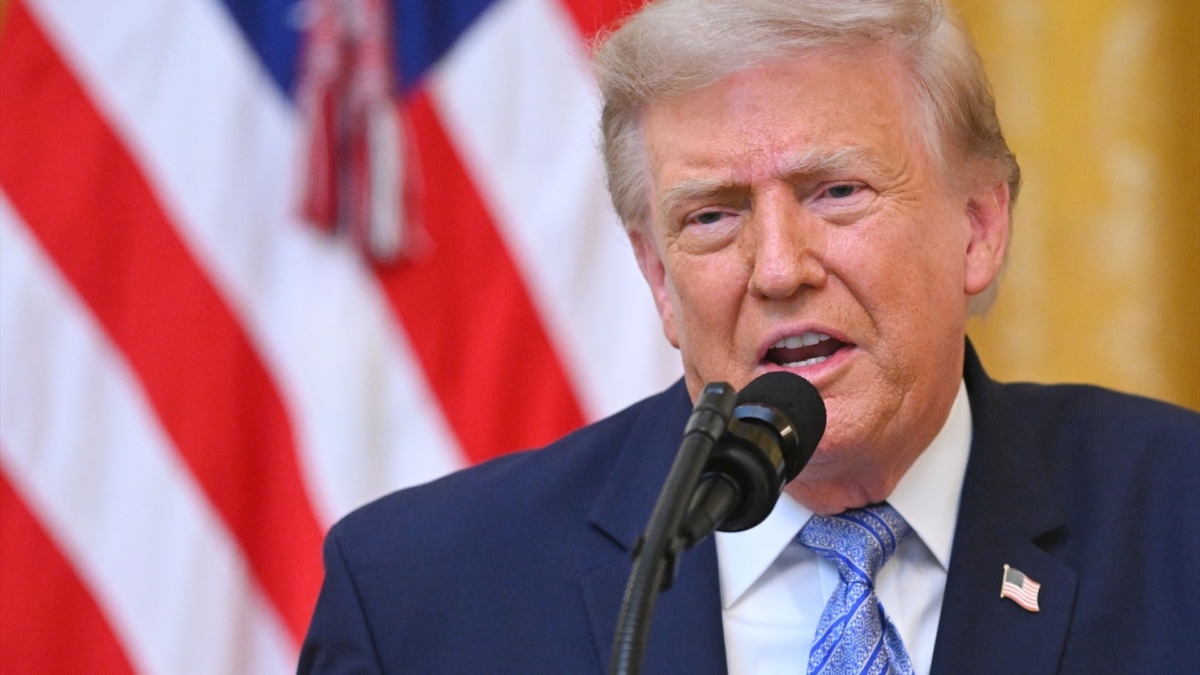 El presidente de los Estados Unidos Donald Trump