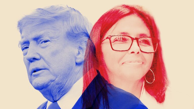 Que se cache-t-il derrière l'histoire d'amour entre Delcy Rodríguez et Donald Trump
