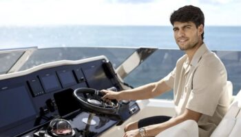 Carlos Alcaraz acquiert son yacht de luxe dans un chantier naval à Gdańsk
