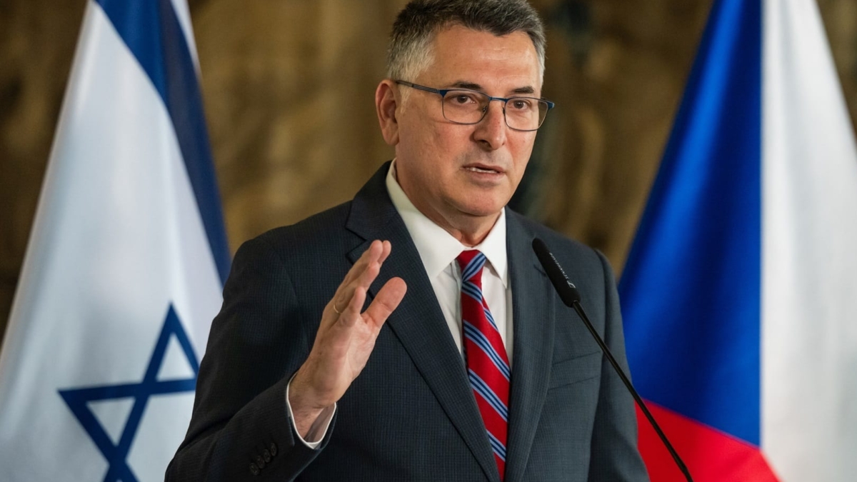 El ministro de Asuntos Exteriores israelí, Gideon Saar