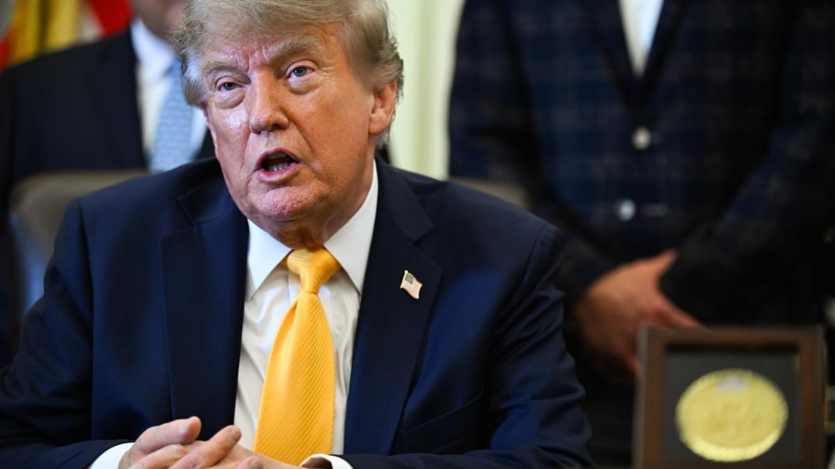 El presidente de EEUU, Donald Trump