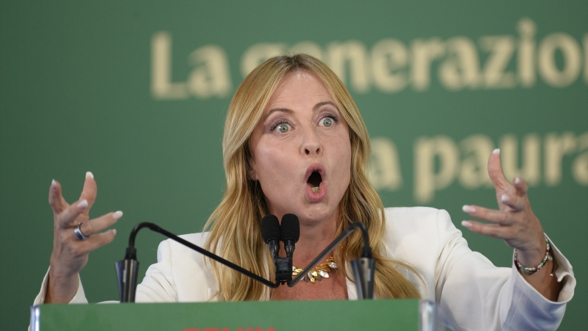 Giorgia Meloni.