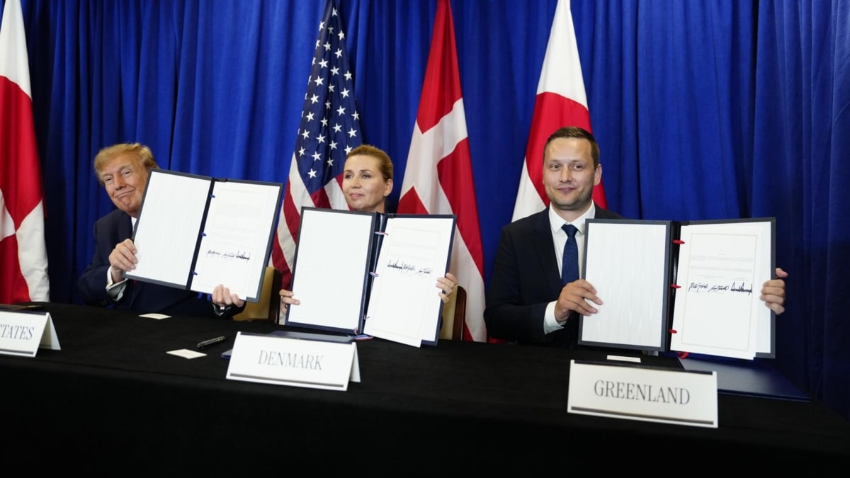 EEUU, Dinamarca y Groenlandia firman un acuerdo de seguridad tras las amenazas de Trump de invadir la isla