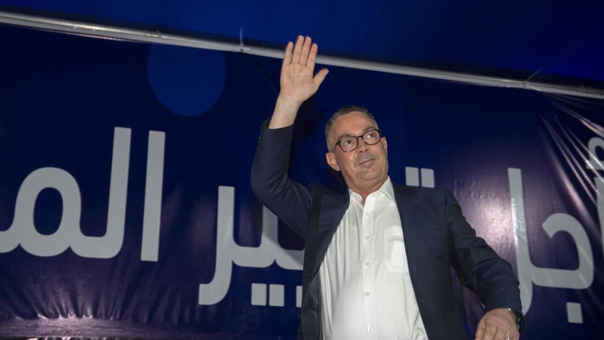 El presidente de la Real Federación Marroquí de Fútbol y candidato del PAM, Fouzi Lekjaa