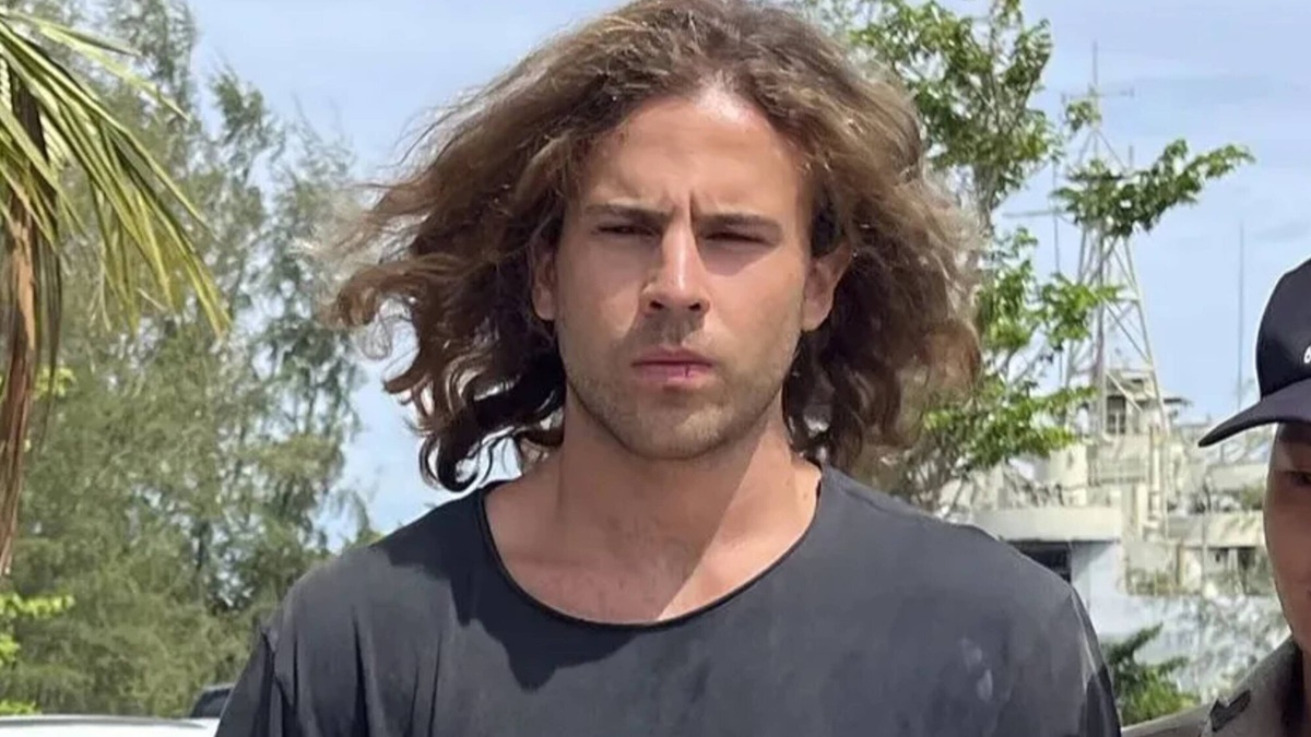 Daniel Sancho, tras su detención en Tailandia.