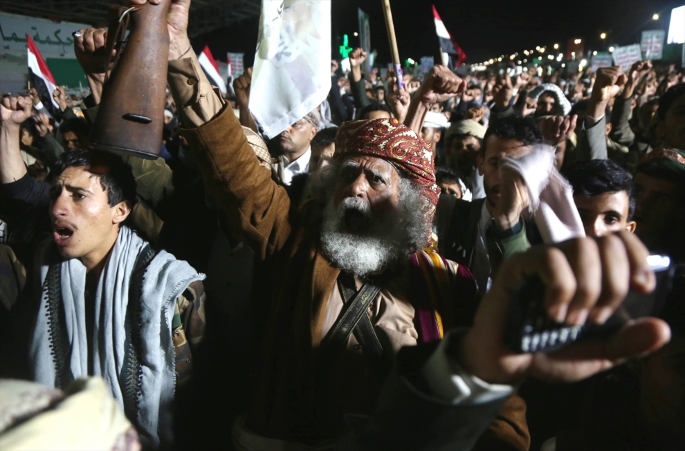Partisans des Houthis au Yémen